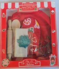 Christmas Chef Baking Set For Children, with Apron, Utensils, 10 Pieces