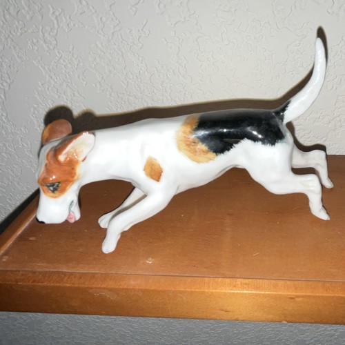 Royal Doulton Porcelain Jack Russell Terrier Dog Figurine Made in England