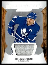 2024-25 Upper Deck Engrained Icons Cuts of Class Doug Gilmour #CC-DG