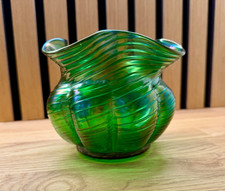 Loetz Iridescent Bohemian ART NOUVEAU glass vase Circa 1900 GOOD CONDITION