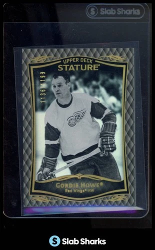 2023 UPPER DECK STATURE #27 GORDIE HOWE /1199