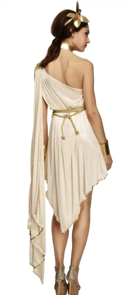 Fantasia feminina de deusa adulta tamanho grande - Imagem 2 de 4