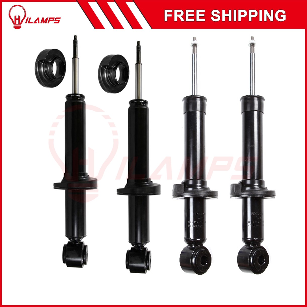 Fits 2007-2013 2009 Ford Expedition Lincoln Navigator Front Rear Struts Shocks