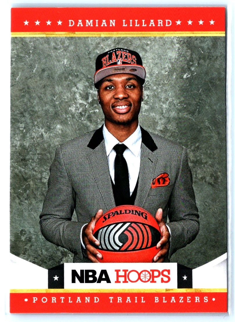 2012-13 Hoops #280 Damian Lillard RC