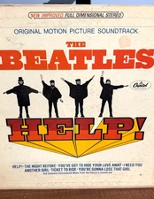 Beatles, Vintage, "Help" Soundtrack jacket, 1965, Gatefold, Just selling cover