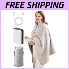 Portable USB Heated Shawl for Neck  Shoulder