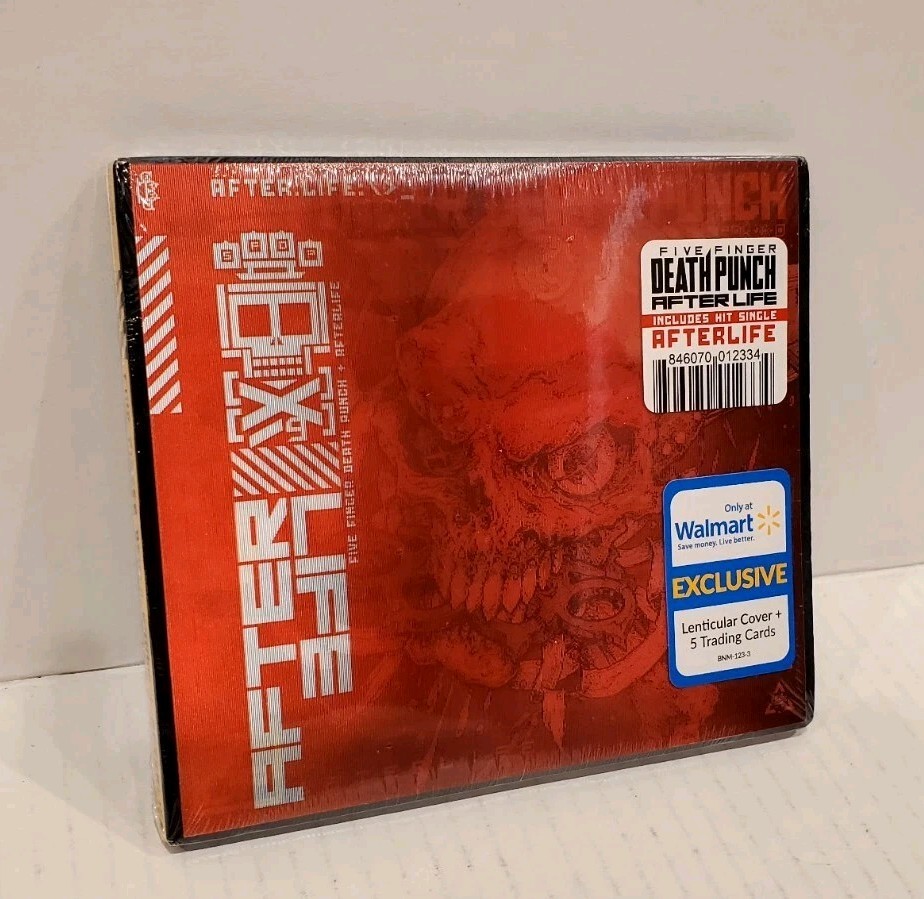 Five Finger Death Punch After Life Lenticular Cover + 5 trading