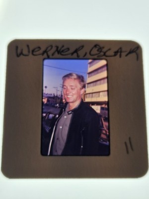 OSCAR WERNER ACTOR PHOTO 35MM FILM SLIDE