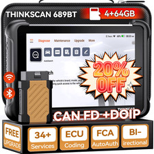 ThinkScan 689BT TPMS Program Scanner Car System Diagnostic Tool Lifetime Free US