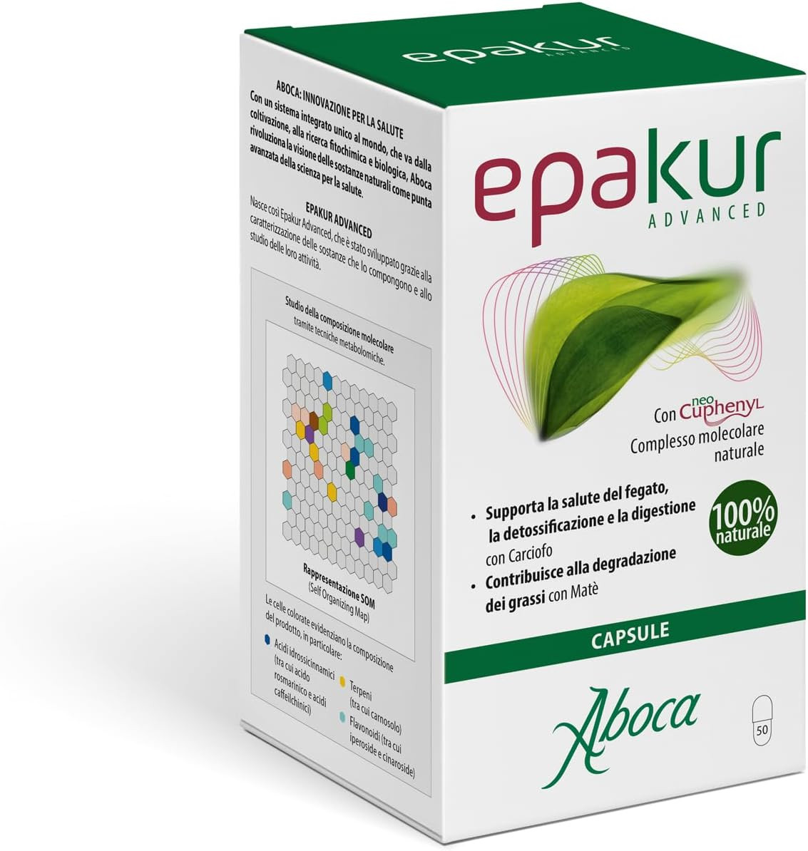Aboca Epakur Advanced 50 Capsule: Supporto Naturale per il Fegato