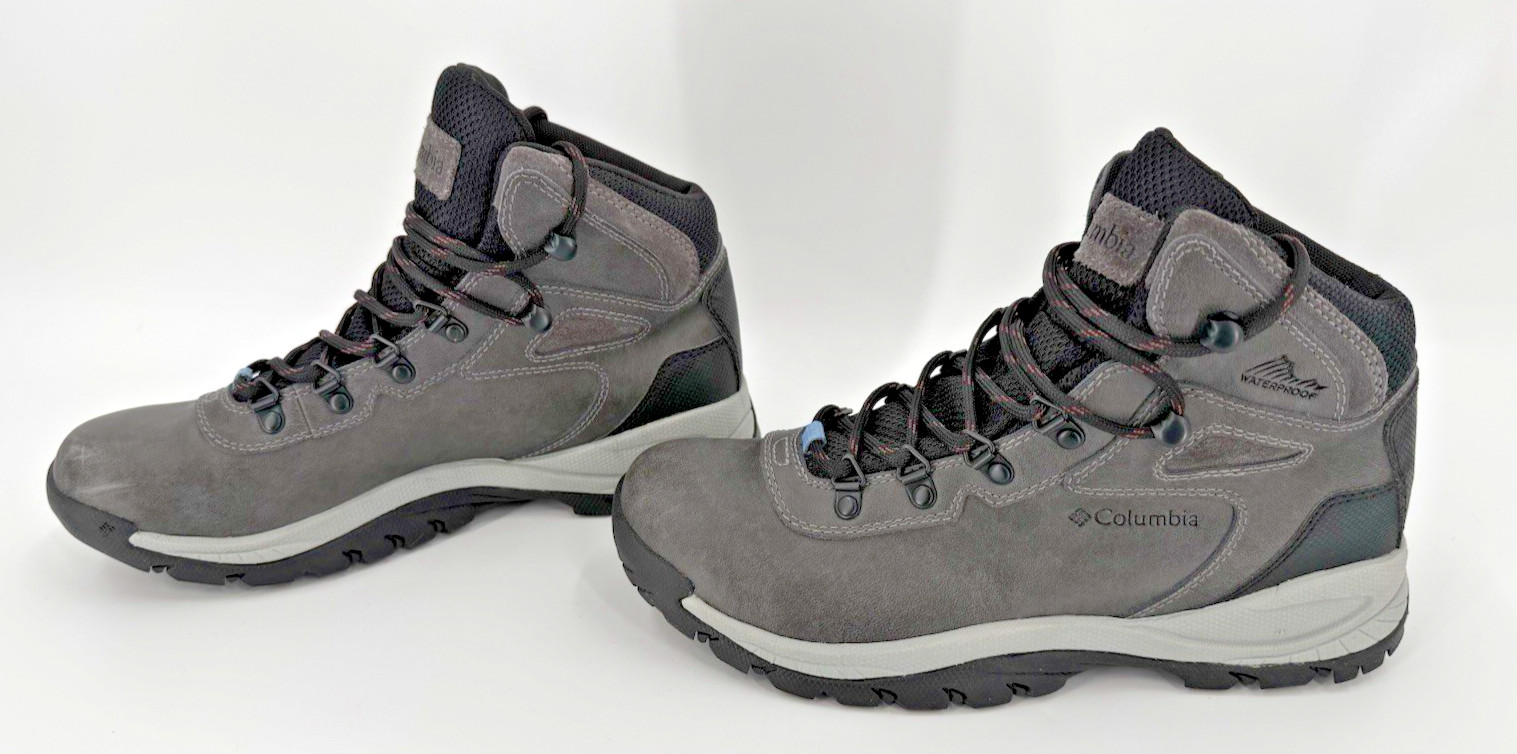 Columbia Newton Ridge Plus Women's  Grey Hiking Boots Shoes Size US 9 UK 7 EU 40 thumbnail 6