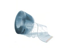7x78.7 inch 0.6x6.6ft Clear PVC Curtain Plastic Strip, Thermal Door Cover f...