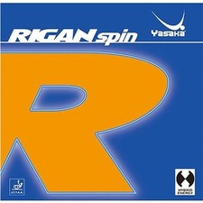Yasaka Soft Rubber Back RIGAN SPIN Red Medium Thickness