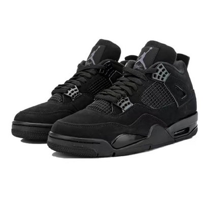 #ad Nike Air Jordan 4 quot;Black Catquot; Retro Men#x27;s Mid Top Basketball Shoes $98.98