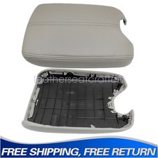 Fit For 08 To 12 Honda Accord Center Console Armrest Lid Cover With Base Gray