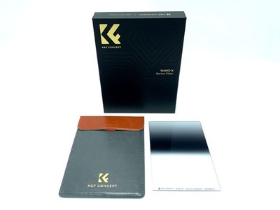 K&F Concept Verlaufsfilter Nano-X Reverse GND8(0.9) in OVP 100x150mm Rechteckig