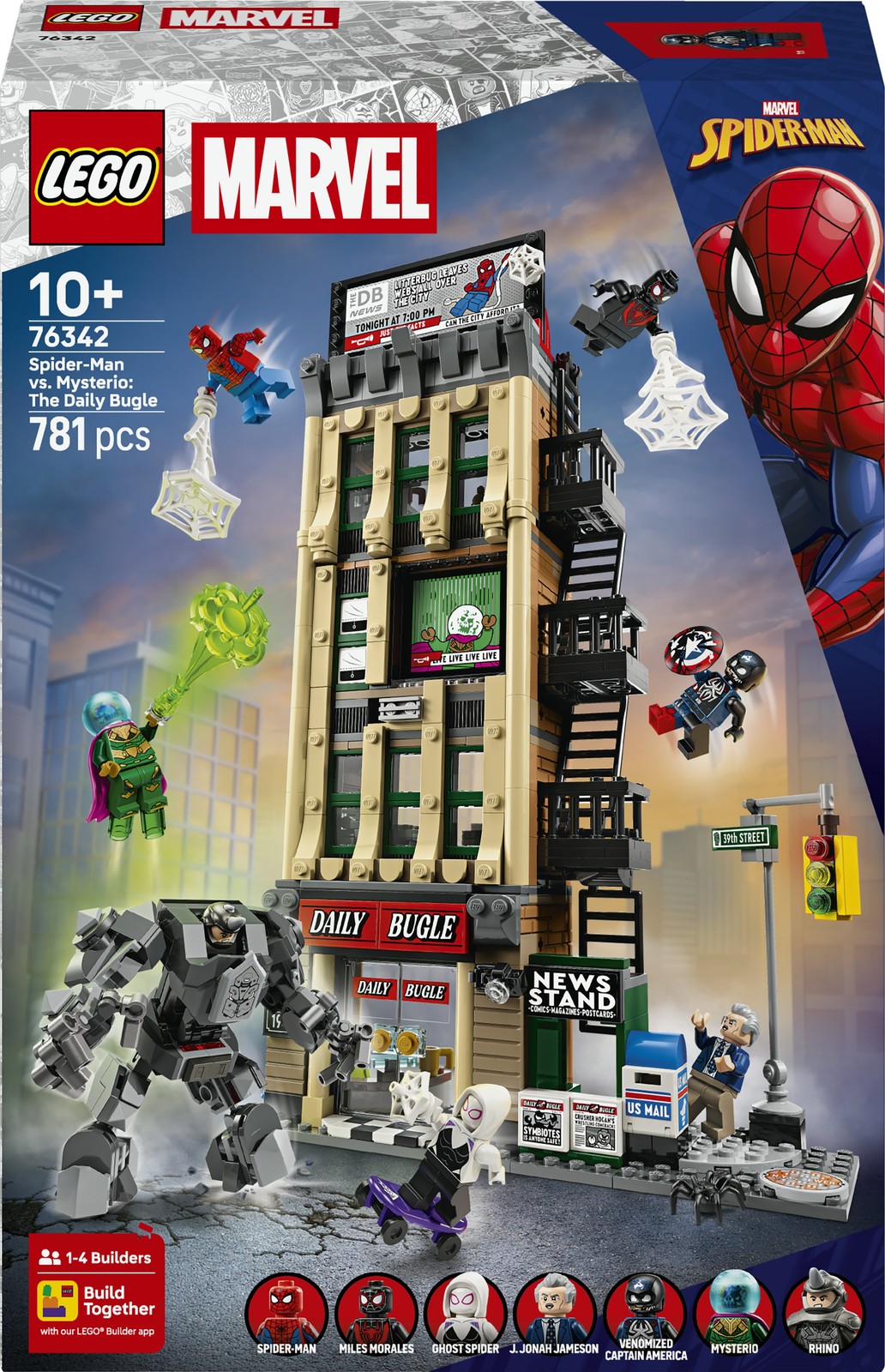 Regalo LEGO Spider-Man 76342: Il Daily Bugle per Bambini dai 10 Anni