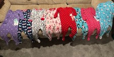 CARTER&rsquo;S 8 Fleece Sleepers toddler girl&rsquo;s size 18 months