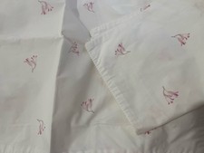 Yves Delorme France Pre-owned (2) Boudoir Shams, Very Good, 100% Cotton Percale