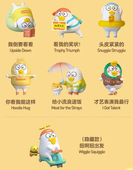 Authentic Duckyo Never Grows Up Series Blind Box Confirmed Figures Toy - Image 3 of 4