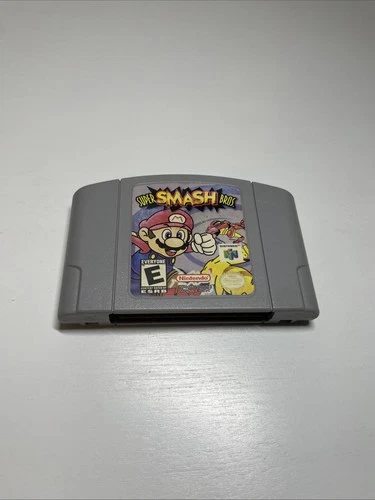 Super Smash Bros Video Game Cartridge For Nintendo 64 n64 Tested Authentic
