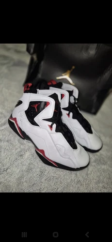 Jordan True Flight scarpe da ginnastica alte taglia 9 uk taglia 44 eur28 cm