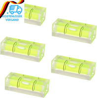 PräZisions-Wasserwaage, Mini-Wasserwaage, 5 StüCk, GrüN, 15 X 15 X 40 Mm