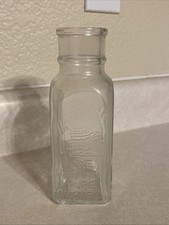 Vintage Glass One Pound Pure Honey Jar No Lid
