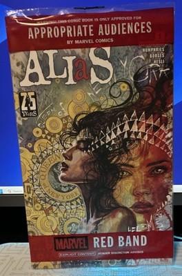 Marvel Comics Red Band Variant Alias #1 Jessica Jones Explicit Content