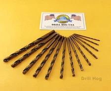 13 Pc Molybdenum M7 Drill Bit Set MOLY Drills Bits USA No Case Lifetime Warranty