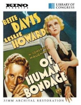 DVD Of Human Bondage (1934) NEW Bette Davis