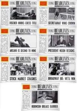 2012 Panini Golden Age Baseball Headlines Pick your Card Complete Your Set #1-15