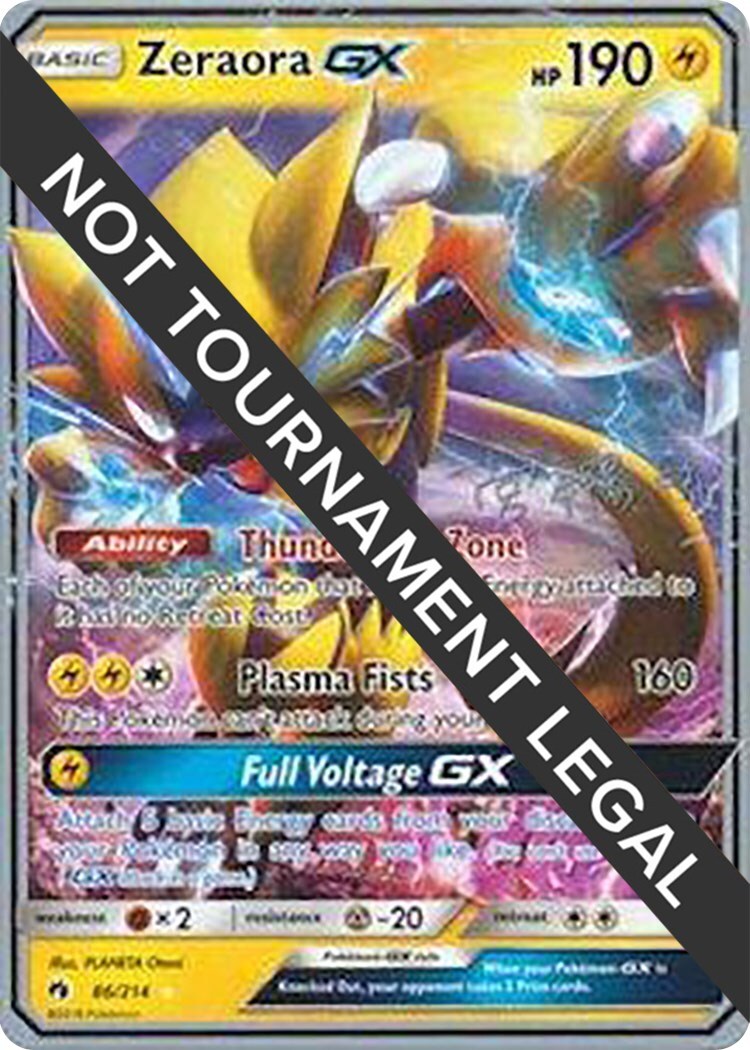 Zeraora GX 86/214 World Championship Decks for sale | eBay