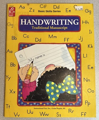 Instructional Fair Handwriting Traditional Manuscript 1994 Basic Skills Series