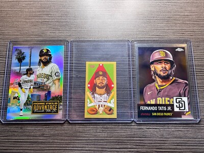 2022/2023/2024 Topps Fernando Tatis Jr. Short Prints! (3) SP s San Diego Padres