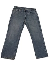 Levi’s Jeans Mens 38x30 Blue Denim 559 Cotton Straight Leg Levi Casual Pants