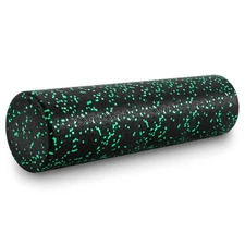 High Density Foam Rollers 24 - Inches Long, Firm Full Body Athletic Massage Tool