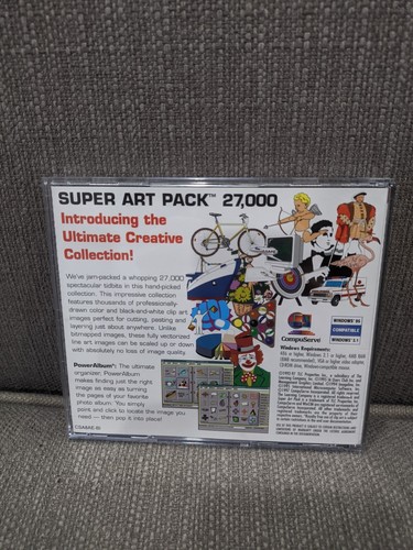 1997 CD-ROM The Learning Company classics 27,000 Super Art Pack - Picture 2 of 4