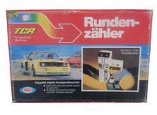 Rundenzähler TCR Freispur Bahn Rennbahn Zubehör Schienen Arxon 1986 NEU OVP