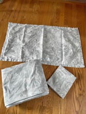 Madison Park Reversible King Size Grey/White Duvet Cover Set
