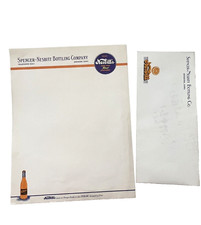 Nesbitt's Spencer-Nesbitt Orange Soda Bottling CO Letter Envelope Spencer IA VTG
