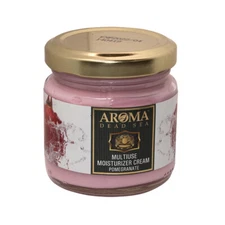 Multi Use Pomegranate Moisturizer Cream Aroma Dead Sea Minerals 3.38fl.oz/100ml