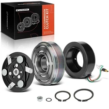 A-Premium Air Conditioner AC Compressor Clutch Kit Compatible with Nissan Versa