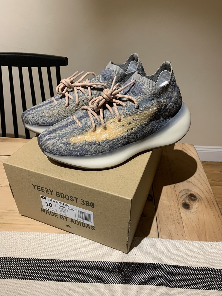 靴 adidas YEEZY BOOST 380 MIST FX9764 adidas Yeezy Boost 380 'Mist Non-Reflective' — Kick Game