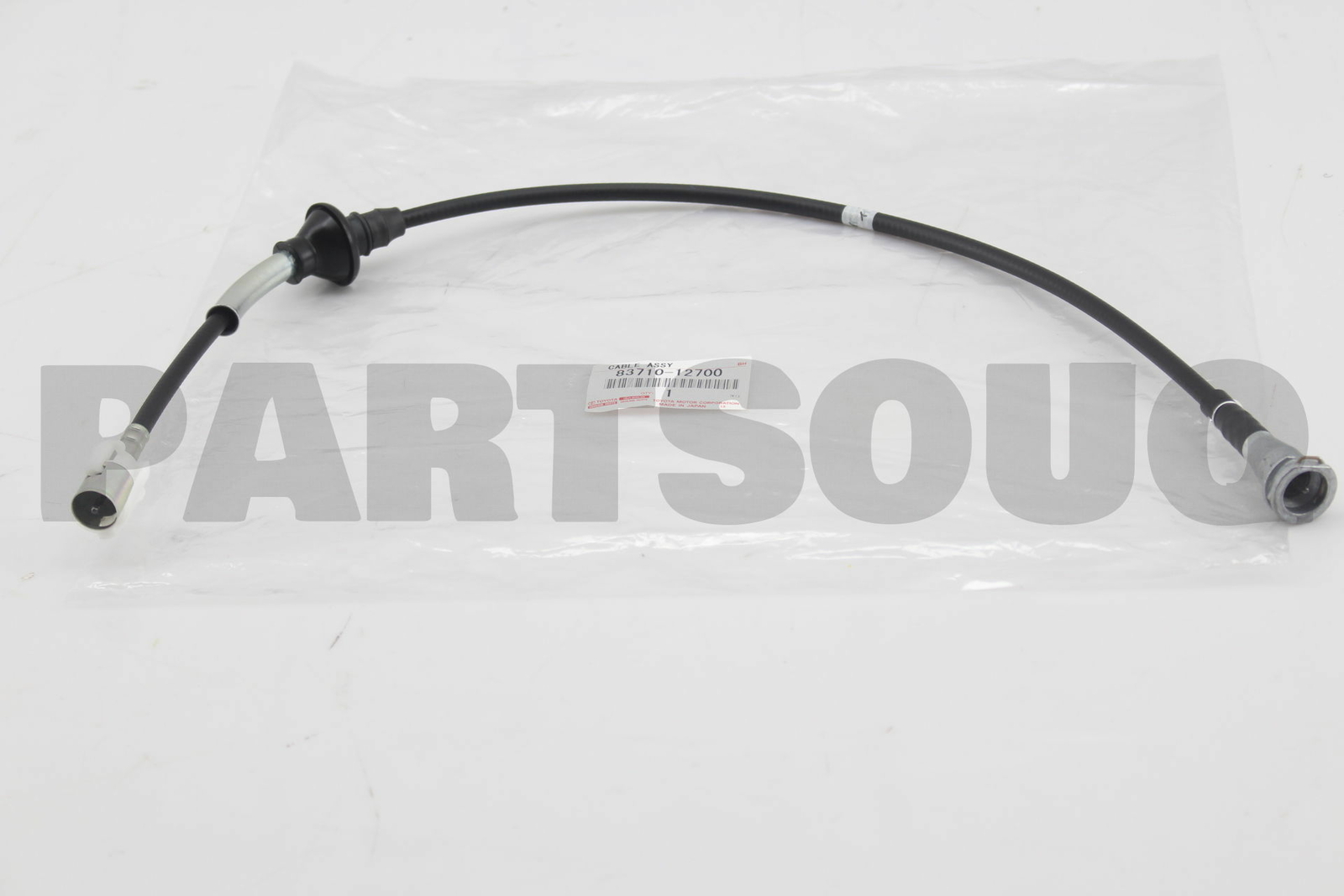 8371012700 Genuine Toyota CABLE ASSY, SPEEDOMETER DRIVE, NO.2  