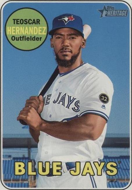 2018 Topps Heritage High Number - Teoscar Hernandez #564 - 1 of 1