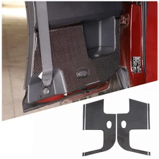 Fits For Toyota FJ Cruiser 2007-21 Rear Door Bottom Anti-kick Trim Carbon Fiber