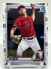 2020 Bowman Draft Chrome Reid Detmers Prospect 1st #BD-41 Los Angeles Angels