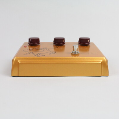 Ceriatone Centura Matte Gold Overdrive Guitar Effects Pedal 9V