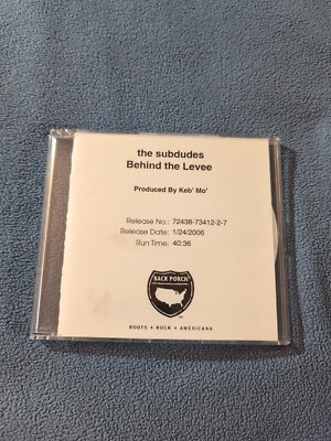 The Subdudes - Behind The Levee (CD, Album, Promo) Soundboard Advance WLP